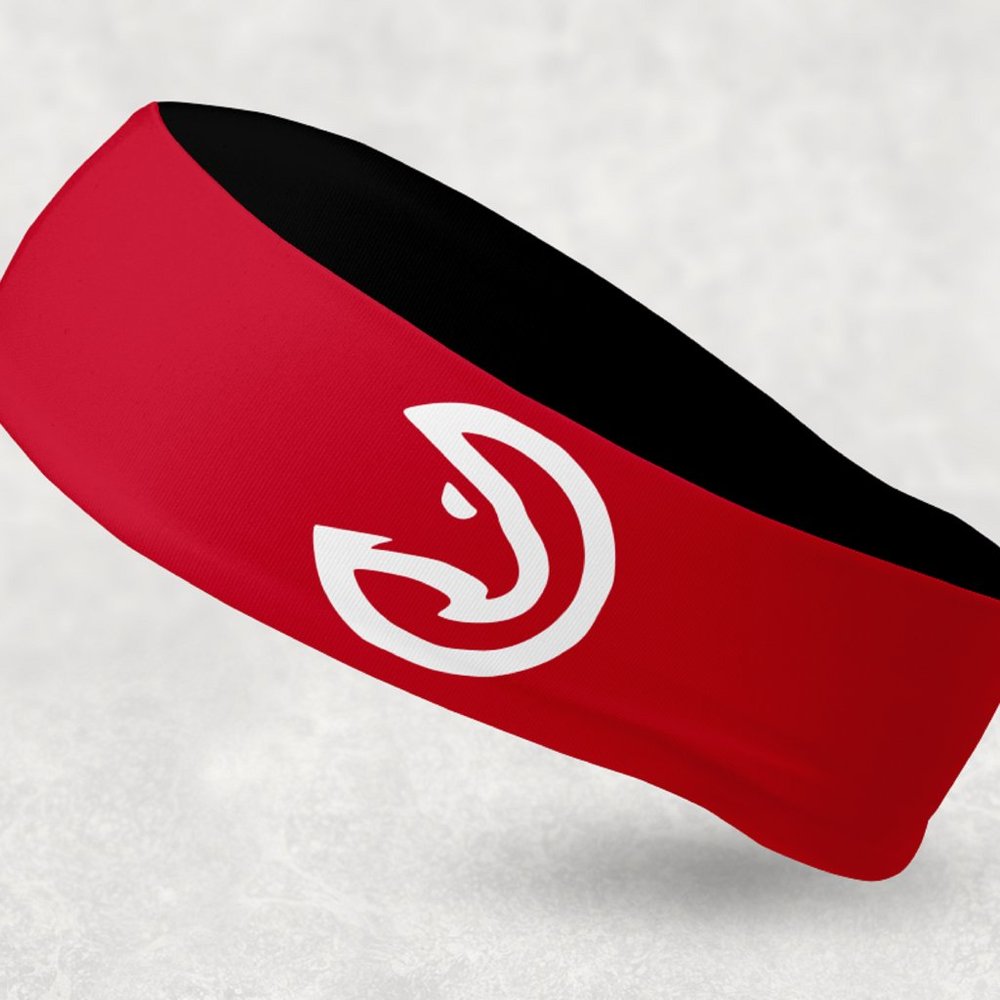 2 Pack - NEW - Reversible Atlanta Hawks Headband